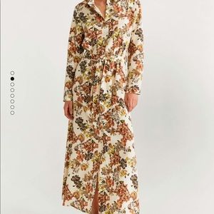 Mango maxi floral dress